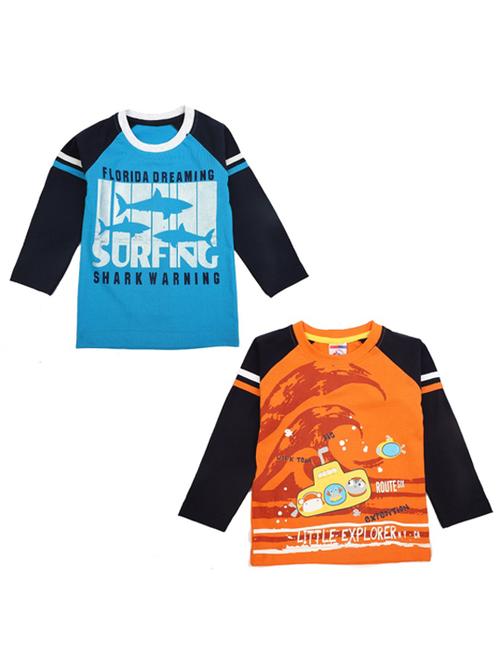 pack of 2 printed unisex t-shirts - 18621049 - Very Small Image - 1