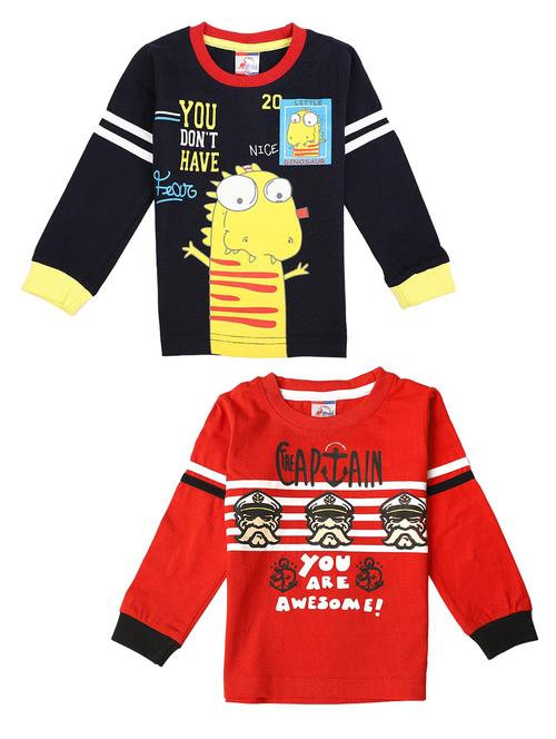 pack of 2 printed unisex t-shirts - 18621073 - Very Small Image - 1