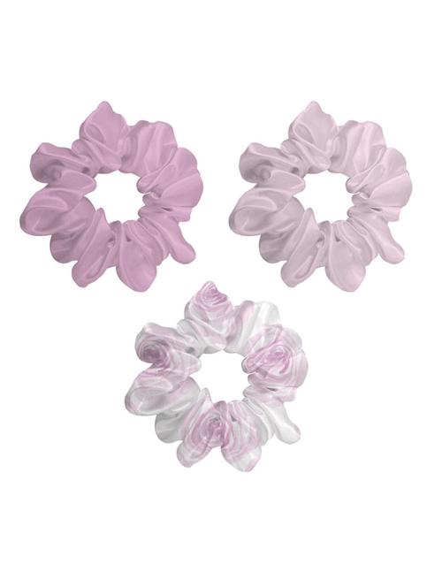 pack of 3 multi color scrunchies - 18621526 - Very Small Image - 1