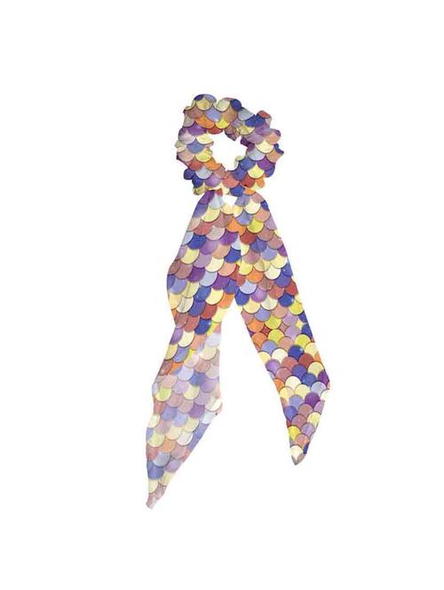 multi color printed scrunchies - 18621613 - Very Small Image - 1