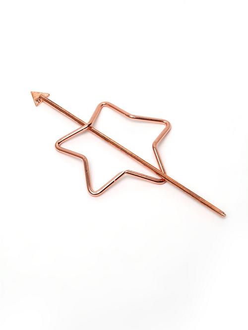 gold plated hair pin - 18621633 - Very Small Image - 1