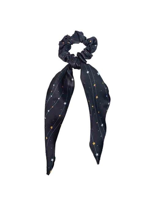 black printed scrunchies - 18621891 - Very Small Image - 1