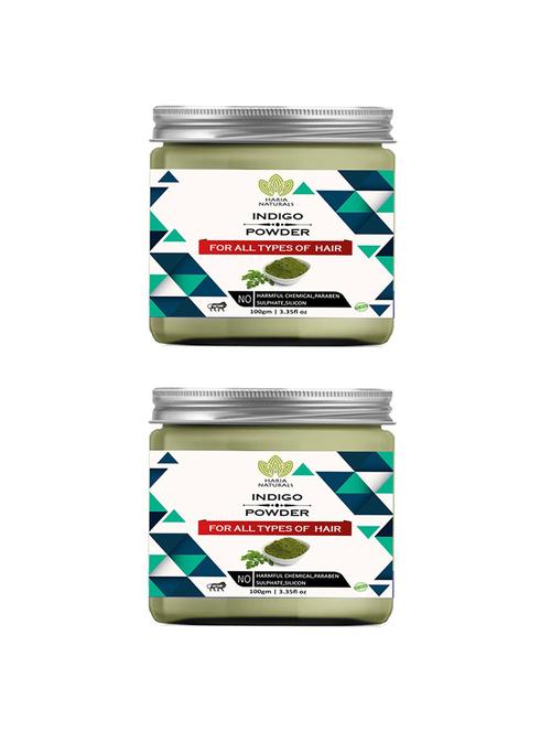 naturals indigo powder 200 gms (pack of 2) - 18623481 - Very Small Image - 1