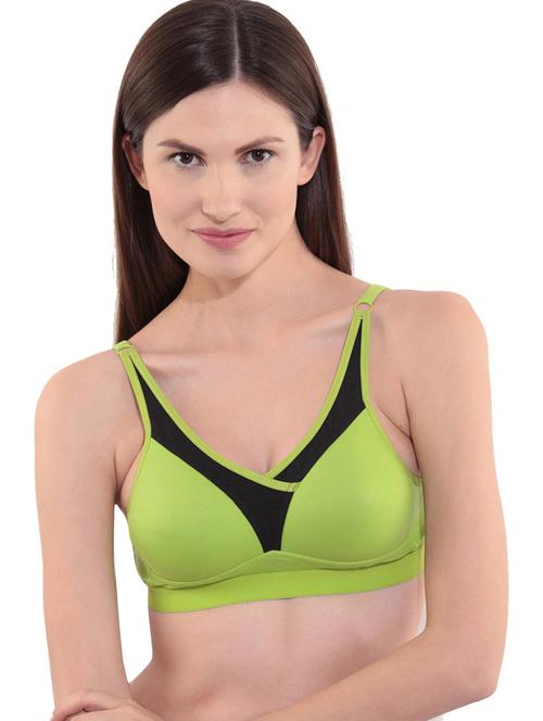 green lightly padded regular bra - 18623761 - Very Small Image - 1