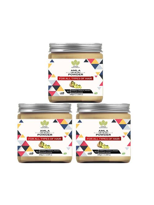 100% natural organic amla powder (indian gooseberry powder) for hair and skin - 18623900 - Very Small Image - 1