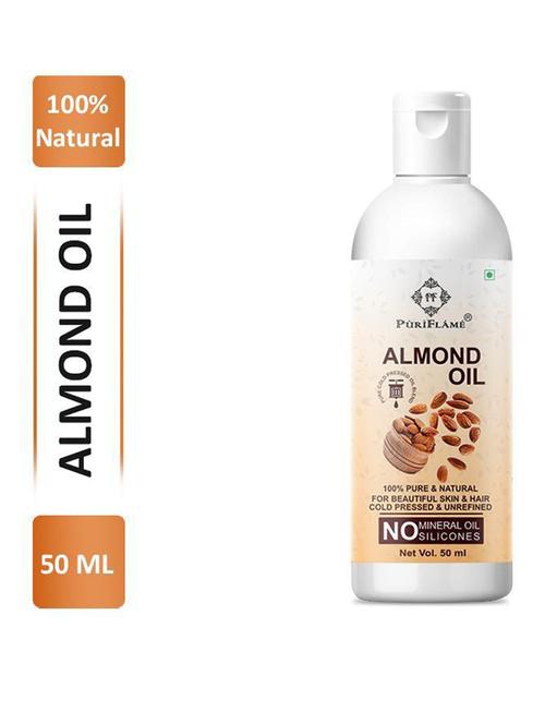 &naturalcoldpressed&unrefinedalmondoilforbeautifulskin&hair50ml(formen&women) - 18631636 - Very Small Image - 1