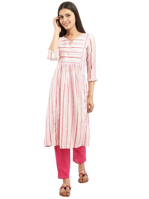 women's a-line kurta - 18633945 - Very Small Image - 1