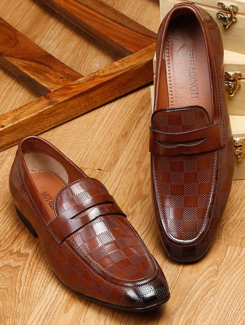mens brown slip on loafer - 18634544 - Very Small Image - 1