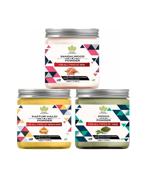 pack of 3 100% pure & natural powder combo - 18634684 - Very Small Image - 1