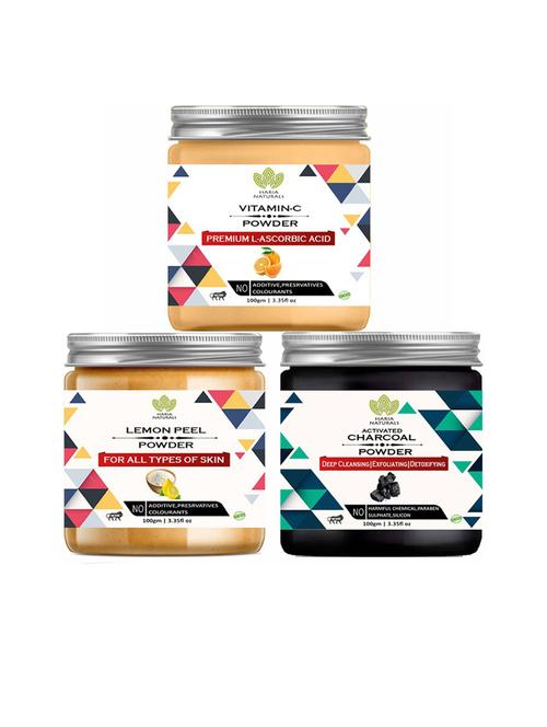 pack of 3 100% pure & natural powder combo - 18634688 - Very Small Image - 1
