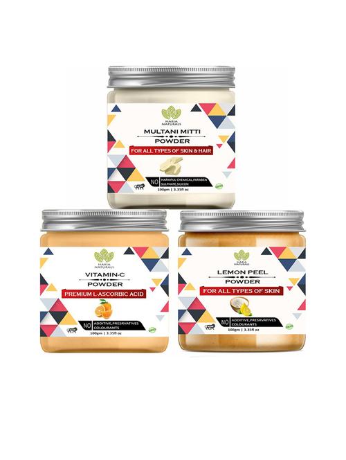 pack of 3 100% pure & natural powder combo - 18634704 - Very Small Image - 1