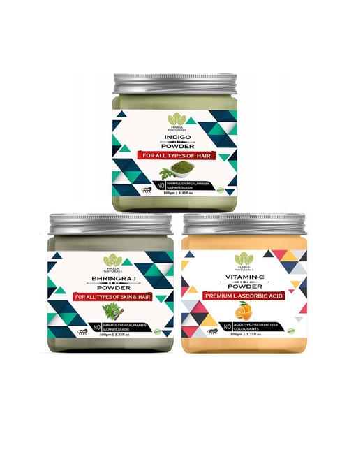 pack of 3 100% pure & natural powder combo - 18634712 - Very Small Image - 1