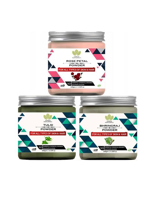 pack of 3 100% pure & natural powder combo - 18634722 - Very Small Image - 1