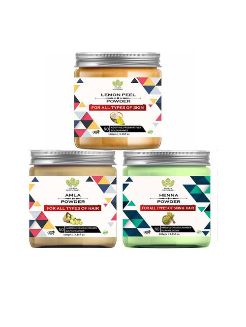 pack of 3 100% pure & natural powder combo - 18634724 - Very Small Image - 1