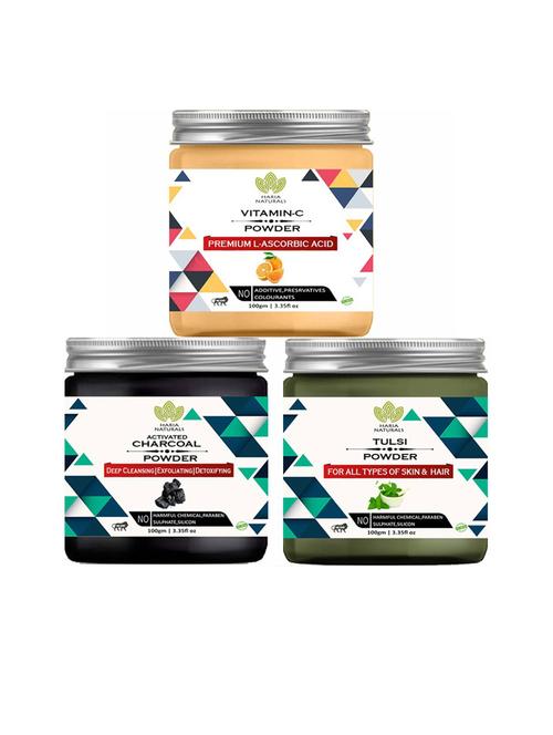 pack of 3 100% pure & natural powder combo - 18634742 - Very Small Image - 1