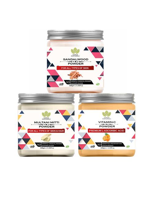 pack of 3 100% pure & natural powder combo - 18634774 - Very Small Image - 1