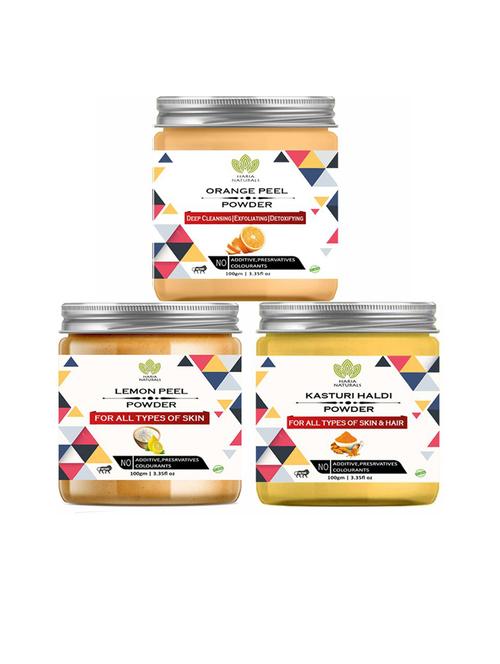 pack of 3 100% pure & natural powder combo - 18634792 - Very Small Image - 1