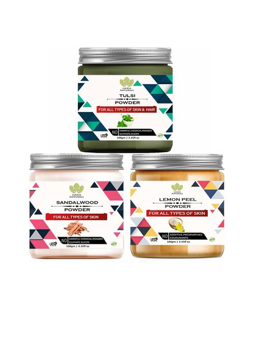 pack of 3 haria naturals beauty set - 18634820 - Very Small Image - 1