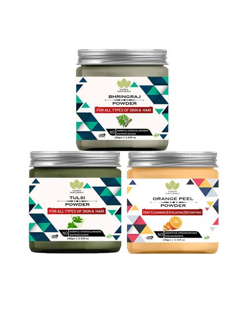 pack of 3 haria naturals beauty set - 18634826 - Very Small Image - 1