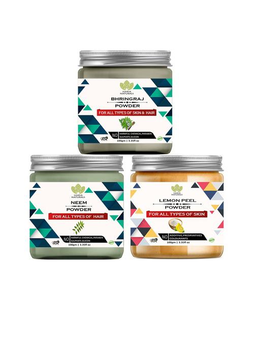 pack of 3 haria naturals beauty set - 18634842 - Very Small Image - 1