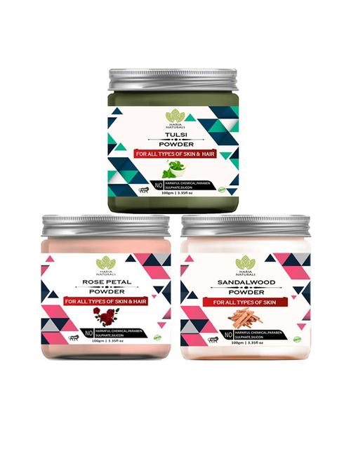 pack of 3 haria naturals beauty set - 18634844 - Very Small Image - 1