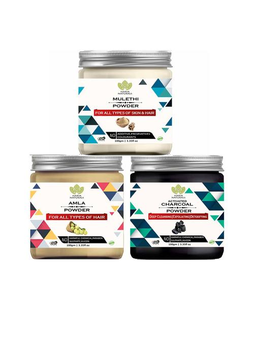 pack of 3 haria naturals beauty set - 18634874 - Very Small Image - 1