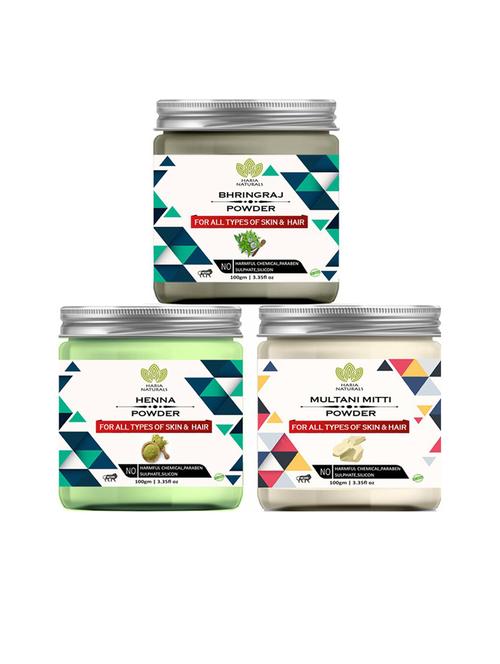 pack of 3 haria naturals beauty set - 18634880 - Very Small Image - 1