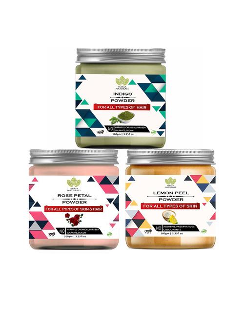 pack of 3 haria naturals beauty set - 18634882 - Very Small Image - 1