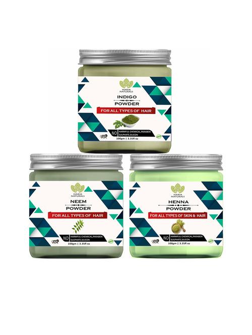 pack of 3 haria naturals beauty set - 18634888 - Very Small Image - 1