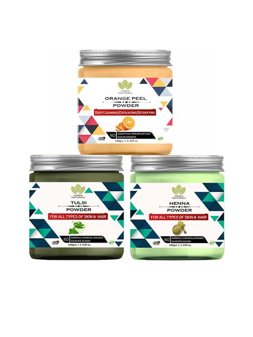 pack of 3 haria naturals beauty set - 18634890 - Very Small Image - 1