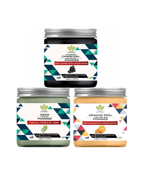 pack of 3 haria naturals beauty set - 18634892 - Very Small Image - 1