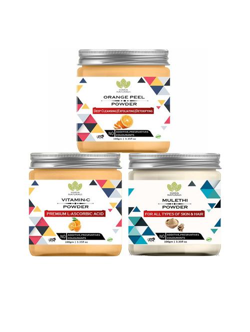 pack of 3 haria naturals beauty set - 18634896 - Very Small Image - 1