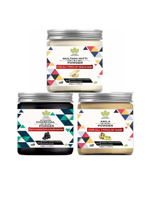 pack of 3 haria naturals beauty set - 18634898 - Very Small Image - 1