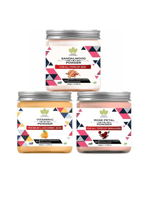 pack of 3 haria naturals beauty set - 18634921 - Very Small Image - 1