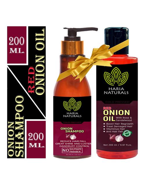 pack of 3 haria naturals beauty set - 18634928 - Very Small Image - 1