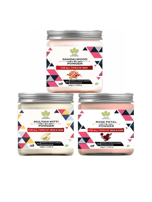 pack of 3 haria naturals beauty set - 18634931 - Very Small Image - 1