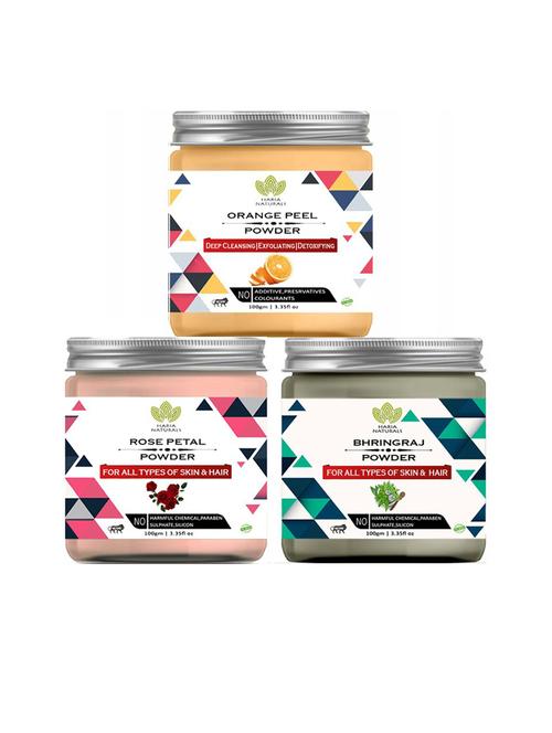 pack of 3 haria naturals beauty set - 18634953 - Very Small Image - 1