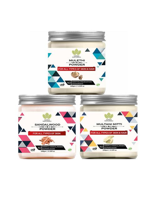 pack of 3 haria naturals beauty set - 18634954 - Very Small Image - 1