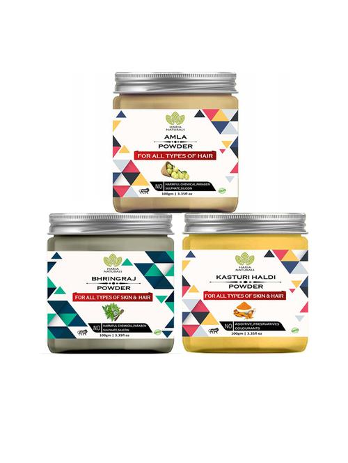 pack of 3 haria naturals beauty set - 18634956 - Very Small Image - 1