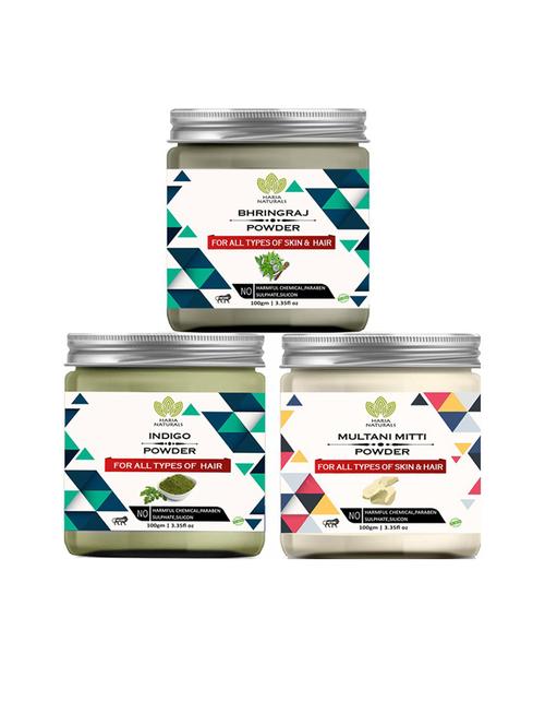 pack of 3 haria naturals beauty set - 18634960 - Very Small Image - 1