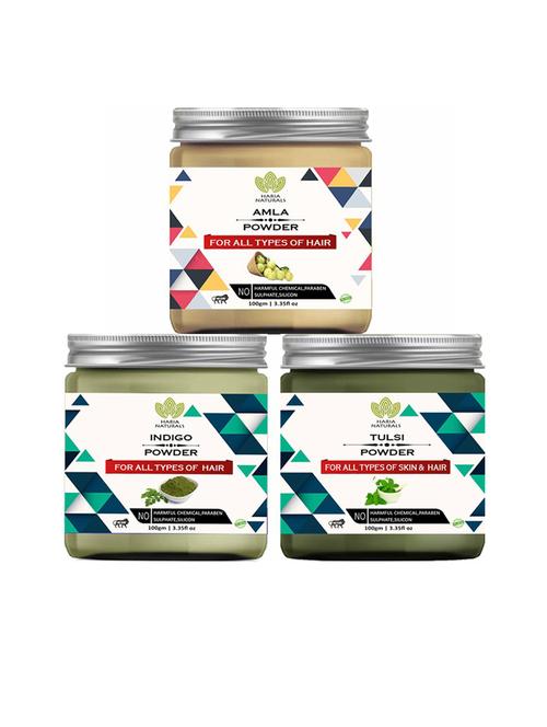 pack of 3 haria naturals beauty set - 18634961 - Very Small Image - 1