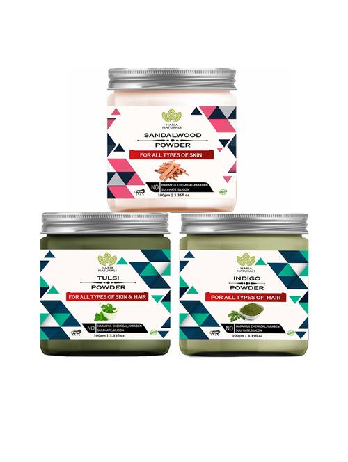 pack of 3 haria naturals beauty set - 18634964 - Very Small Image - 1