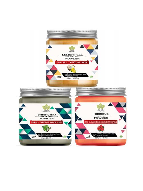 pack of 3 haria naturals beauty set - 18634969 - Very Small Image - 1