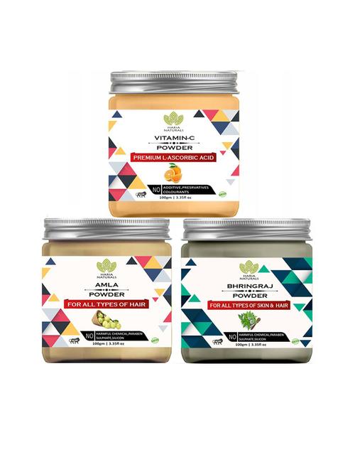 pack of 3 haria naturals beauty set - 18634972 - Very Small Image - 1