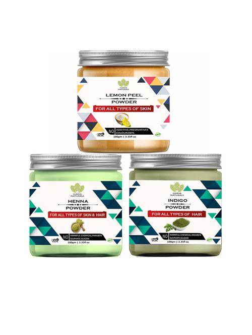 pack of 3 haria naturals beauty set - 18634977 - Very Small Image - 1