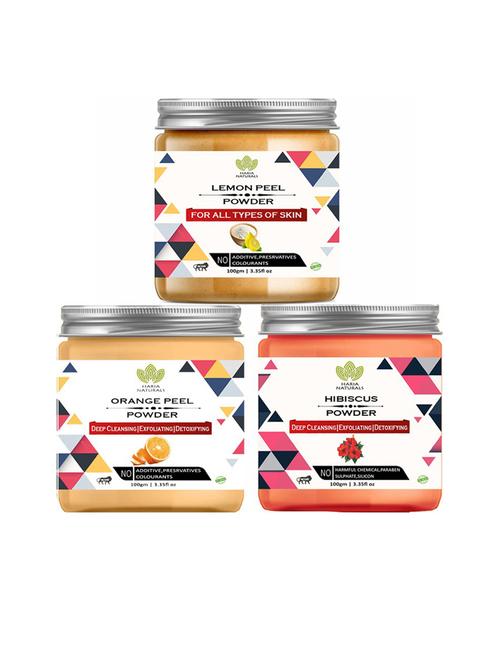 pack of 3 haria naturals beauty set - 18634979 - Very Small Image - 1