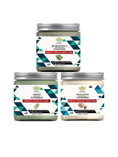 pack of 3 haria naturals beauty set - 18634980 - Very Small Image - 1