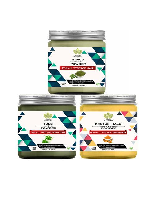 pack of 3 haria naturals beauty set - 18634981 - Very Small Image - 1