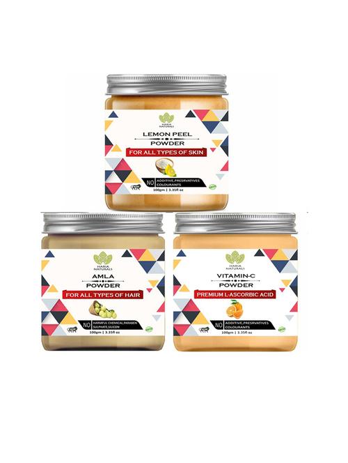 pack of 3 haria naturals beauty set - 18635004 - Very Small Image - 1