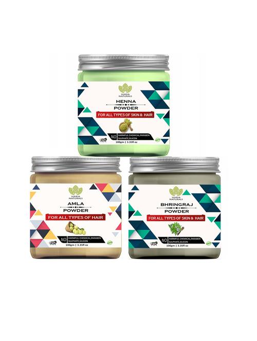 pack of 3 haria naturals beauty set - 18635012 - Very Small Image - 1